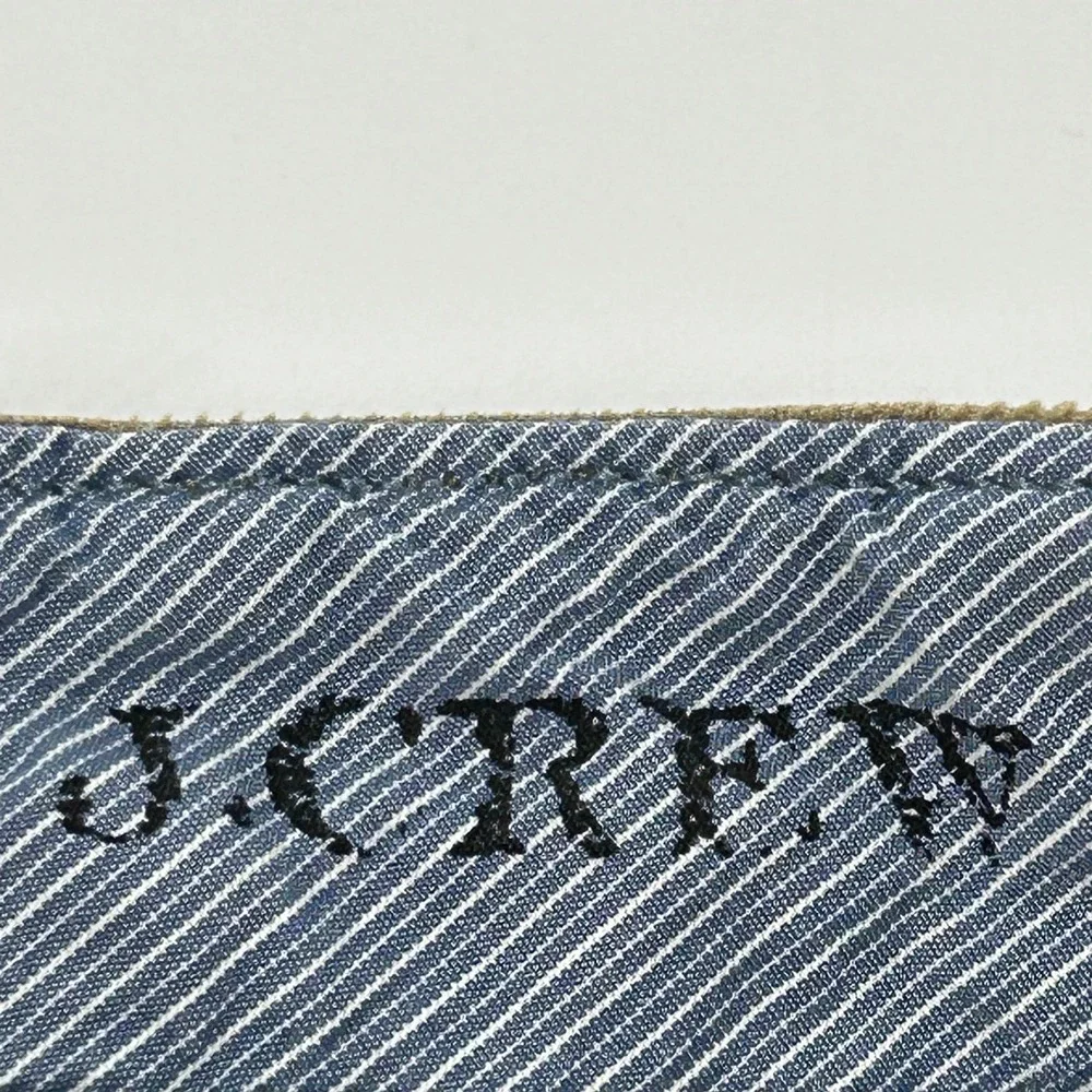 J Crew Corduroy‎ Pants Mens 34x30 Tan Vintage Cord Trousers Flat Front